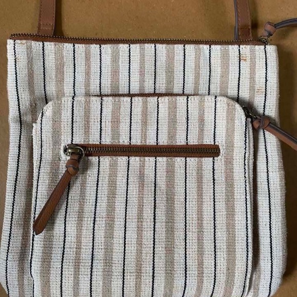Striped Summer Shoulder Bag - Picture 2 of 11